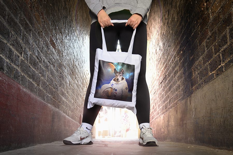 Personalised Pet Portrait Tote Bag