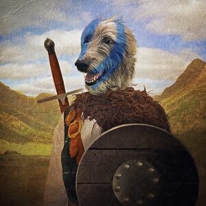 Braveheart Custom Pet Dog Canvas