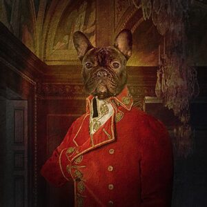 Napoleon Bonaparte Custom Pet Dog Canvas