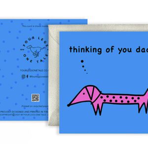 Custom Pet Dog Fathers Day Greeting Cards