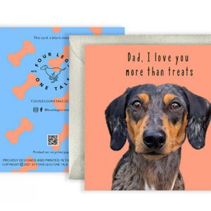 Dog Fathers Day Greeting Cards