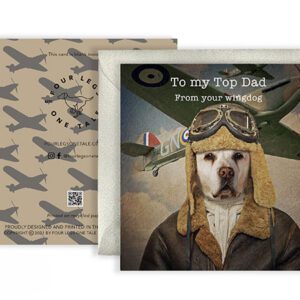 Pet Dog Fathers Day Card